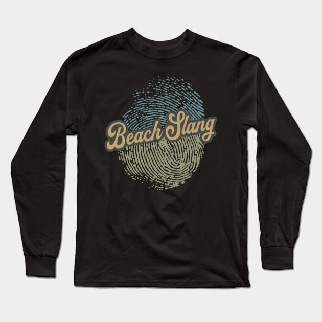 Beach Slang Fingerprint Long Sleeve T-Shirt by anotherquicksand